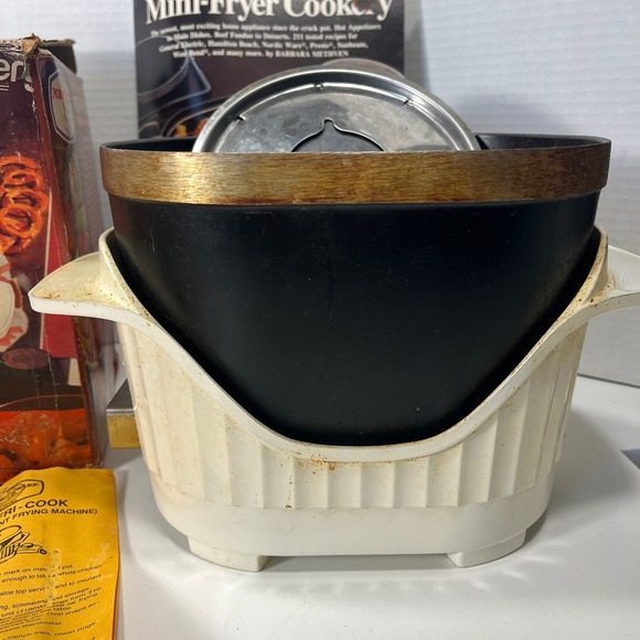 Vintage Nordic Ware Electric Multi-Fri-Plus Deep‎ Fries Fondues Original Box - Picture 8 of 16